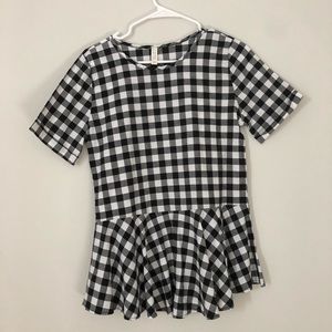 Gingham blouse
